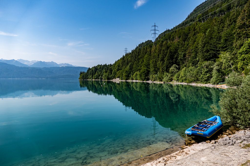 Ja, es ist schön da - Der Walchensee ist eine Reise wert. - © alpintreff.de - Christian Schön